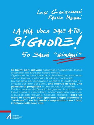 cover image of La mia voce sale a te, Signore! 50 salmi «giovani»